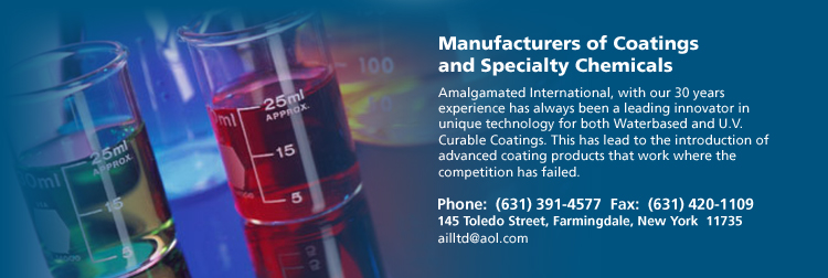 Manufacturers of Coatings and Specialty Chemicals